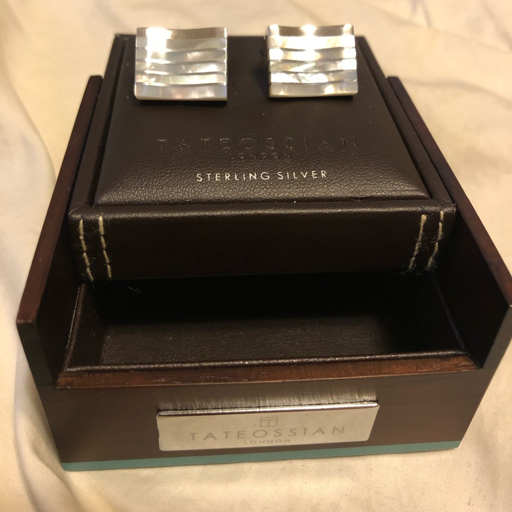 Tateossian Sterling Silver Cufflinks